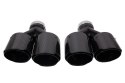 Końcówka Tłumika 101mmx2 wejście 67mm Carbon Gloss Zestaw
