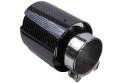 Końcówka tłumika 101mm wejście 70mm Carbon Gloss