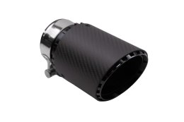 Końcówka tłumika 101mm wejście 70mm Carbon Matt