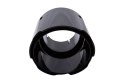Końcówka tłumika 101mm wejście 76mm Carbon Gloss