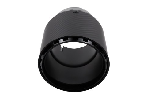 Końcówka tłumika 101mm wejście 76mm Carbon Matt