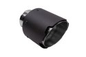 Końcówka tłumika 114mm wejście 76mm Carbon Matt
