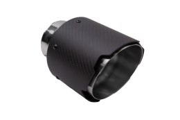 Końcówka tłumika 114mm wejście 76mm Carbon Matt