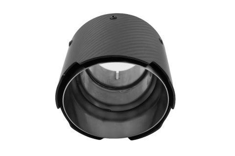 Końcówka tłumika 114mm wejście 76mm Carbon Matt