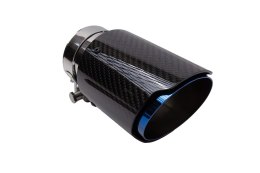 Końcówka tłumika 89mm wejście 70mm Carbon Gloss