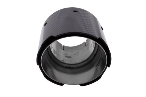 Końcówka tłumika 89mm wejście 70mm Carbon Gloss