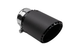 Końcówka tłumika 89mm wejście 70mm Carbon Matt