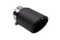 Końcówka tłumika 89mm wejście 76mm Carbon Matt