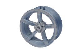 Zawieszka Slide Felga 05 Silver 70mm Brelok Bombka Świąteczna