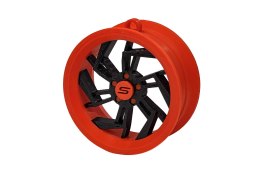 Zawieszka Slide Felga 07 Red-Black 70mm Brelok Bombka Świąteczna