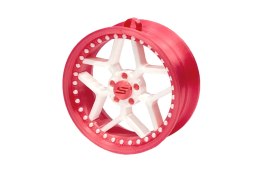 Zawieszka Slide Felga 08 Pink-White 70mm Brelok Bombka Świąteczna