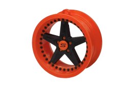 Zawieszka Slide Felga 09 Red-Black 70mm Brelok Bombka Świąteczna