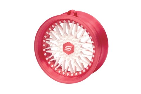 Zawieszka Slide Felga 10 Pink-White 70mm Brelok Bombka Świąteczna