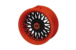 Zawieszka Slide Felga 10 Red-Black 70mm Brelok Bombka Świąteczna