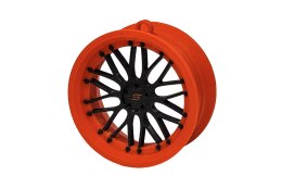 Zawieszka Slide Felga 11 Red-Black 70mm Brelok Bombka Świąteczna