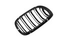 Grill BMW 3 E46 podwójne żeberka Gloss Black