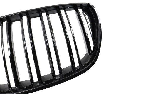 Grill BMW X5 E53 podwójne żeberka Gloss Black