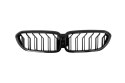 Grill BMW 5 G30 G31 podwójne żeberka Gloss Black