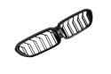 Grill BMW 5 G30 G31 podwójne żeberka Gloss Black