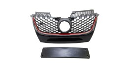 Grill Volkswagen Golf V Red Strip