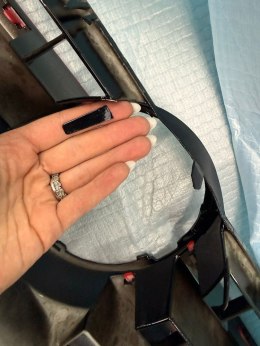 Grill Volkswagen Transporter T5 Red Strip