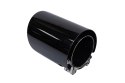 Końcówka tłumika 101mm wejście 76mm Gloss Black