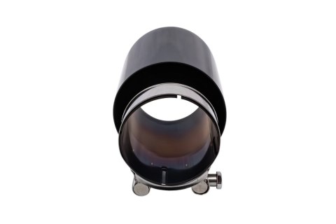 Końcówka tłumika 114mm wejście 67mm Gloss Black