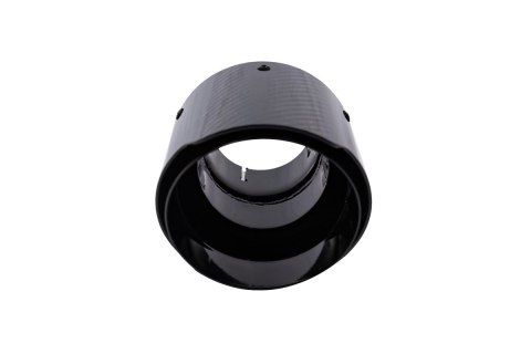 Końcówka tłumika 114mm wejście 70mm Carbon Gloss