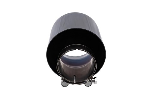 Końcówka tłumika 127mm wejście 76mm Gloss Black