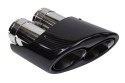 Końcówka tłumika 190mmx2 wejście 70mm Carbon Gloss Zestaw