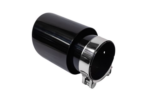 Końcówka tłumika 89mm wejście 70mm Gloss Black
