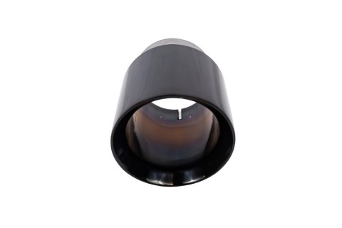 Końcówka tłumika 89mm wejście 70mm Gloss Black