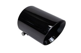Końcówka tłumika 89mm wejście 76mm Gloss Black