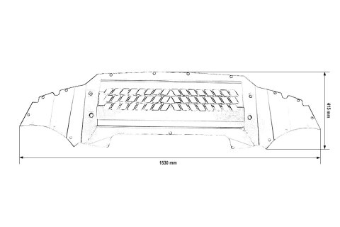 Osłona chłodnicy oleju silnika BMW M2 F87