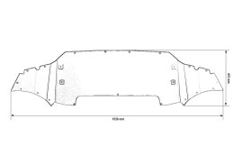 Osłona chłodnicy oleju silnika BMW M2 F87