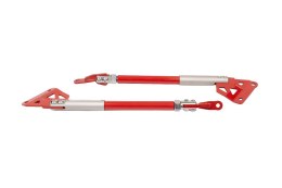 Rozpórka BMW 3 G20 G28 przednia górna Red Aluminium