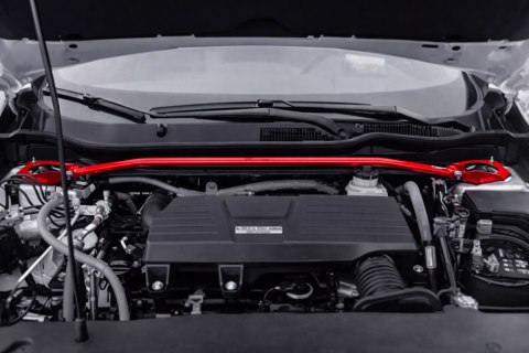 Rozpórka Honda CR-V Vgen przednia górna Red Aluminium