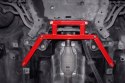 Rozpórka Mazda 6 GG GH przednia dolna Red Aluminium