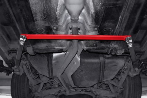 Rozpórka Mazda 6 GG GH środkowa dolna Red Aluminium