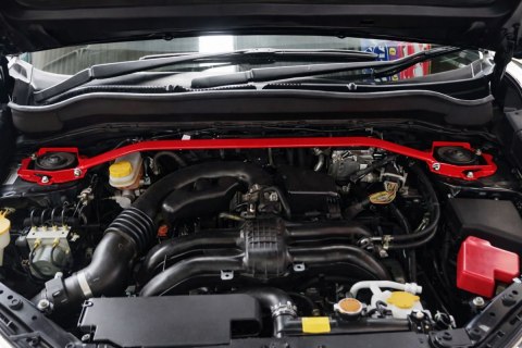 Rozpórka Subaru Forester IV SJ przednia górna Red Aluminium