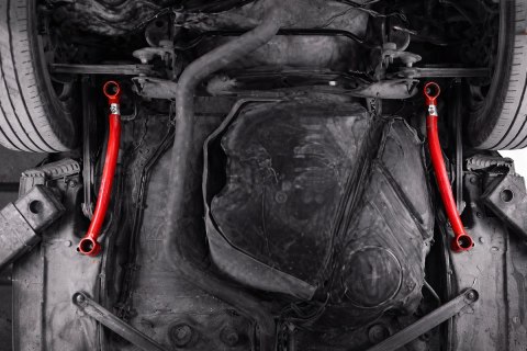 Wzmocnienie Audi A3 8V tylne dolne długie Red Aluminium