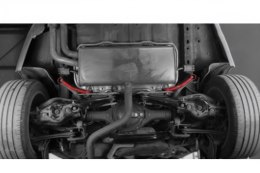 Wzmocnienie Audi A3 8V tylne dolne short Red Aluminium