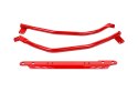 Zestaw rozpórek VW Golf 8 środkowe 3 elementy Red Stal