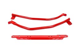 Zestaw rozpórek VW Golf 8 środkowe 3 elementy Red Stal