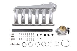 Kolektor ssący BMW E34 E36 M50 z przepustnicą i listwą paliwową