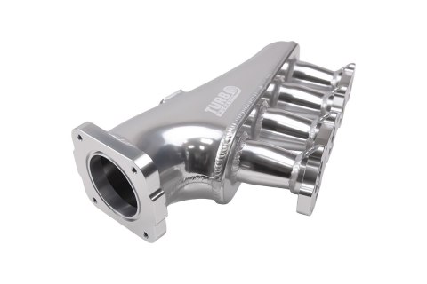 Kolektor ssący Nissan 200SX S14 z przepustnicą i listwą paliwową