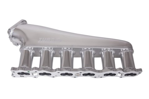 Kolektor ssący Nissan RB25 z przepustnicą i listwą paliwową