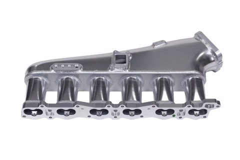 Kolektor ssący Nissan RB26 z przepustnicą i listwą paliwową