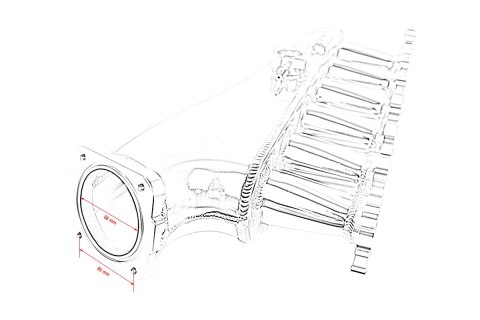 Kolektor ssący Toyota Lexus 2JZ-GE z przepustnicą i listwą paliwową