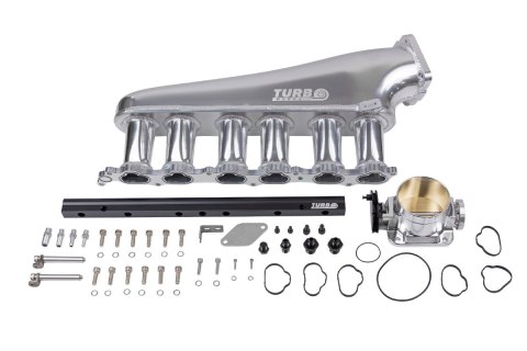 Kolektor ssący Toyota Lexus 2JZ-GTE z przepustnicą i listwą paliwową